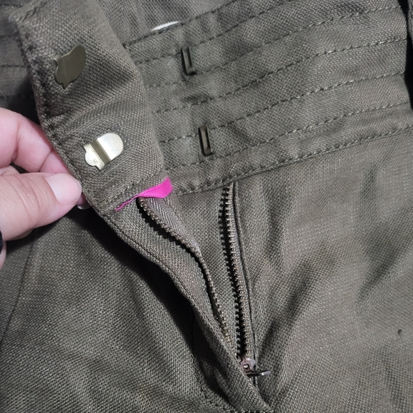 Diane Von Furstenberg Jonah Linen Blend Short size 8 - Picture 5 of 5